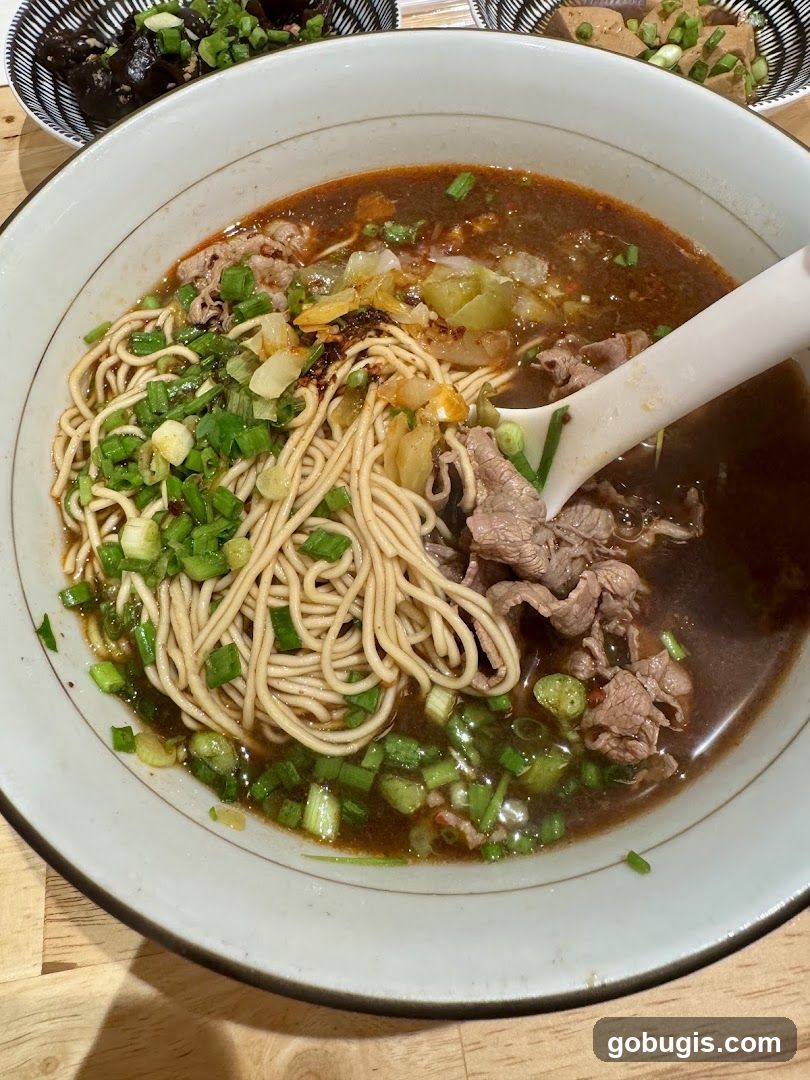 Noodle Soup with Beef