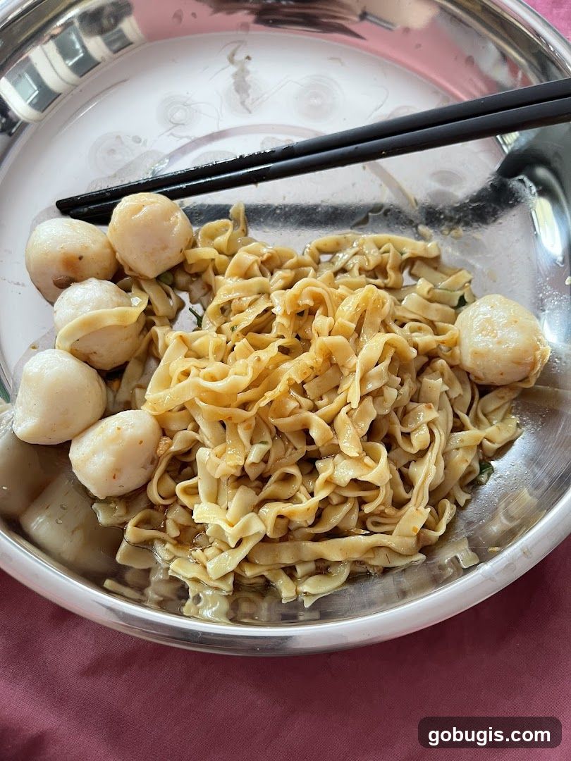 Noodles with Fish Balls