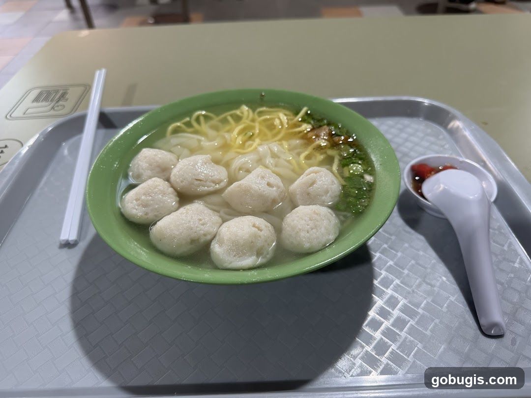 Fish Ball Noodles