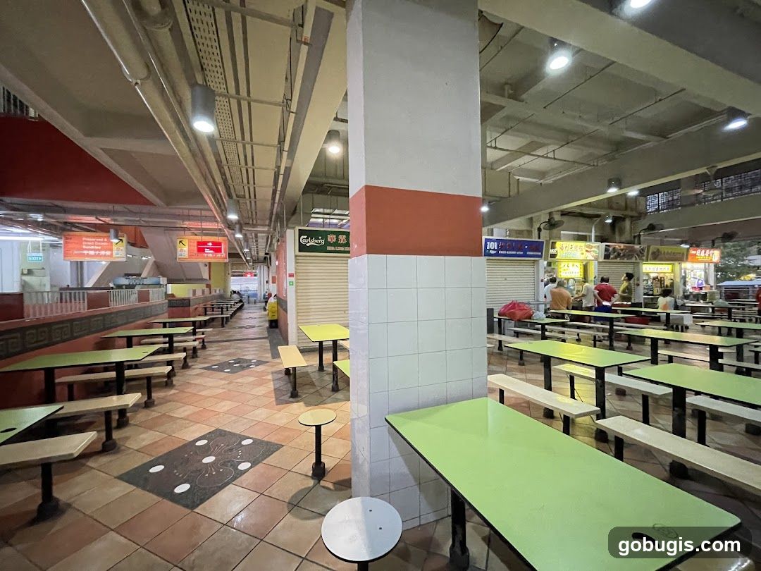Food Court Seating Area