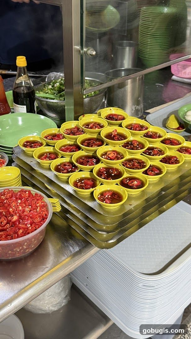 Condiments Display