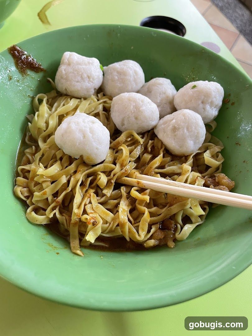 Noodles with Fish Balls
