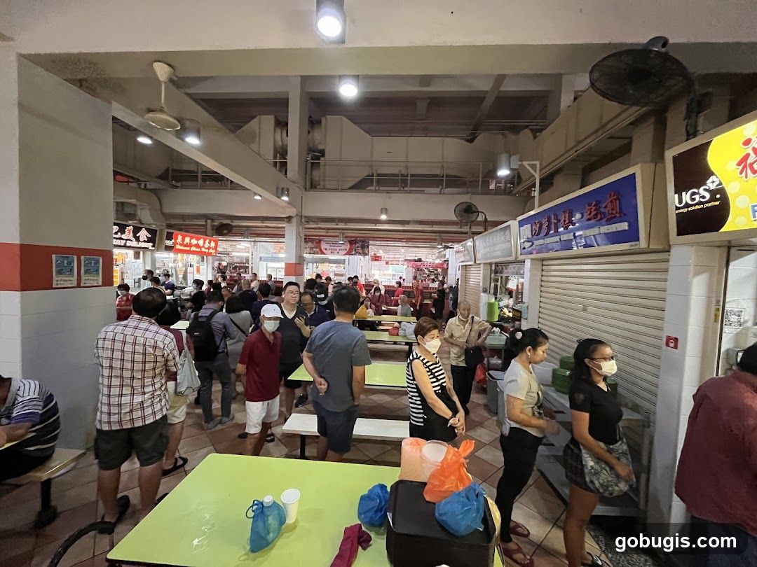 Busy Food Court