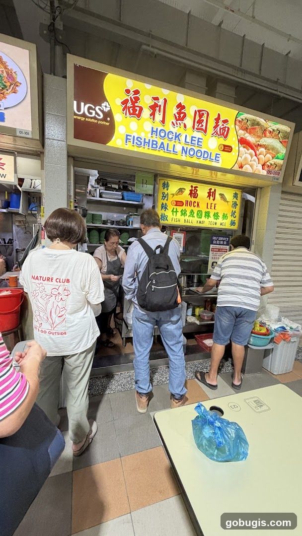 Hock Lee Fishball Noodle Stall