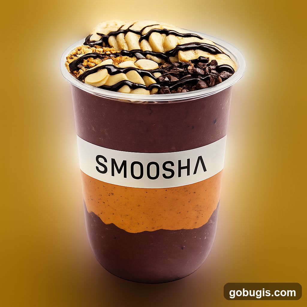 Smoothie with Toppings