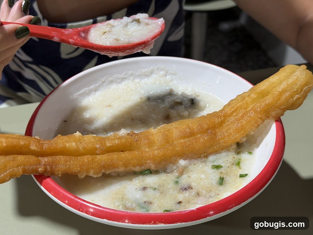 Congee with You Tiao