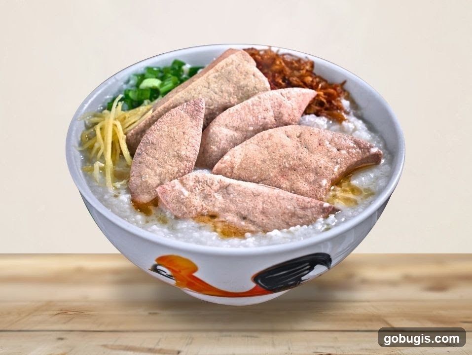 Pork Liver Congee