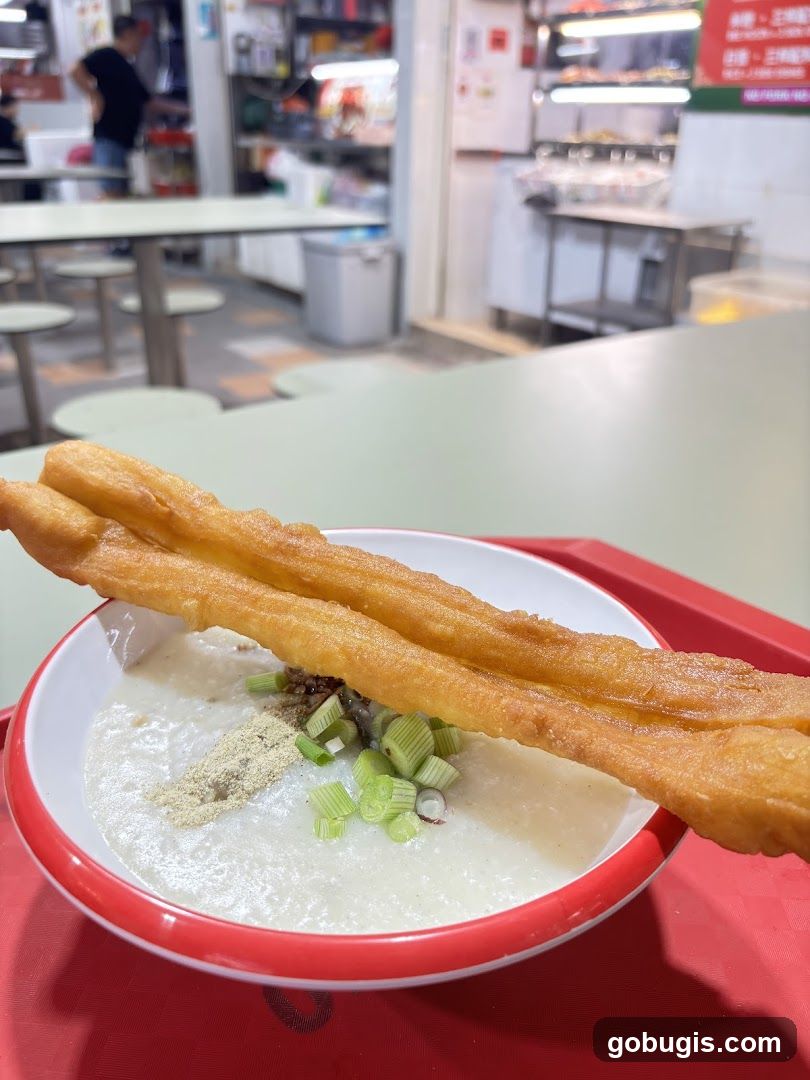 Congee with You Tiao