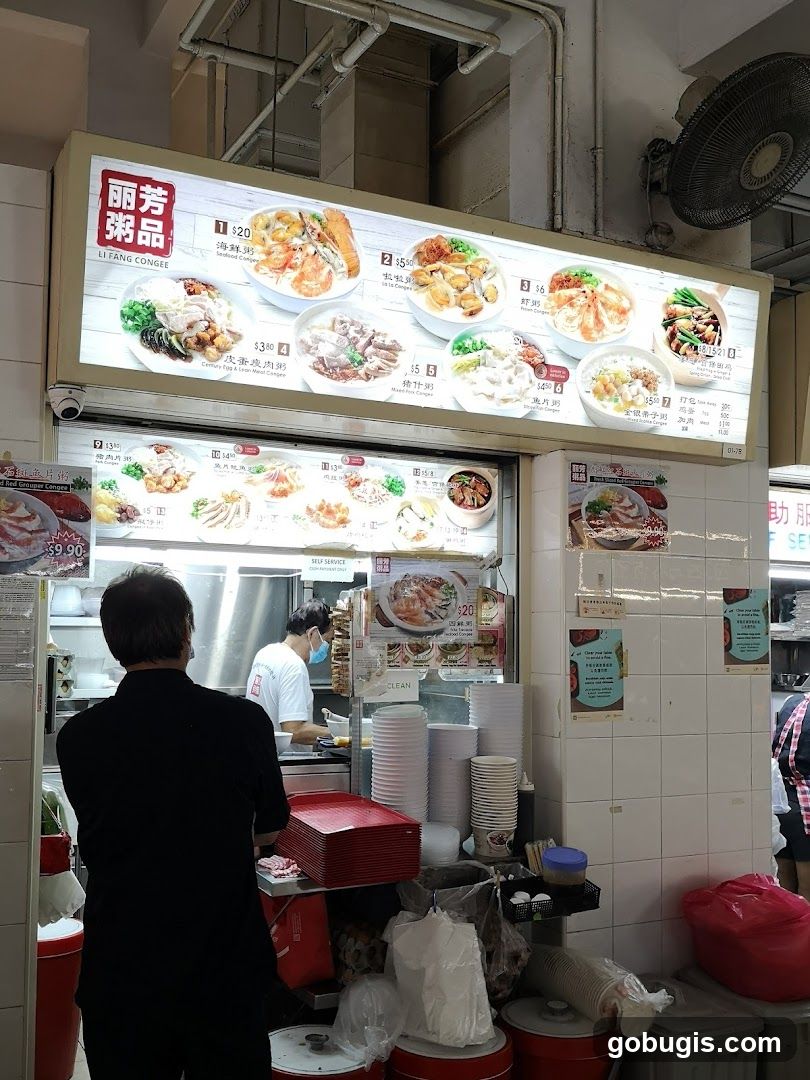 Li Fang Congee Menu