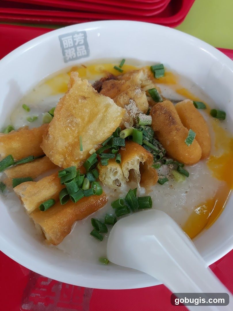 Congee with Fried Dough Sticks