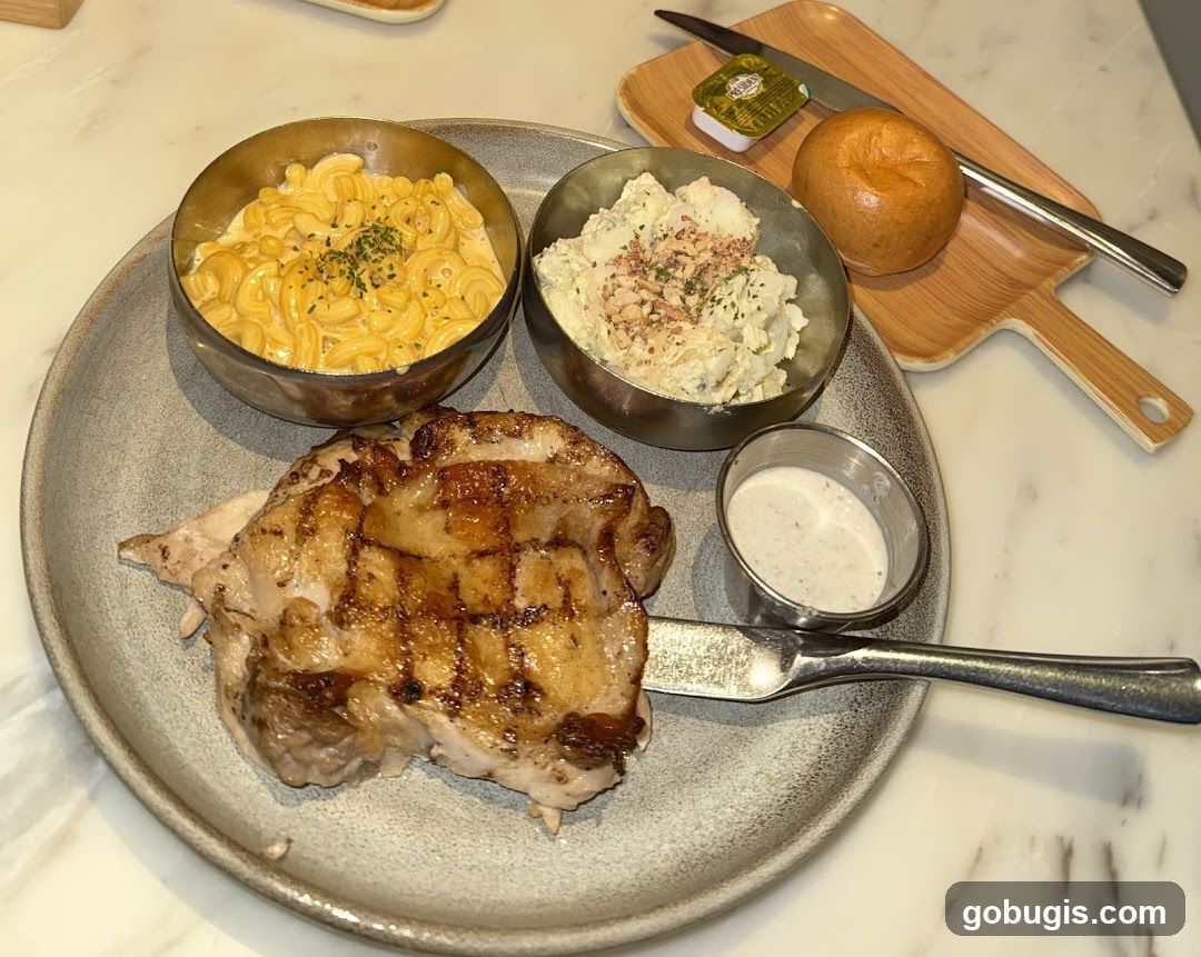 Grilled Chicken Dinner