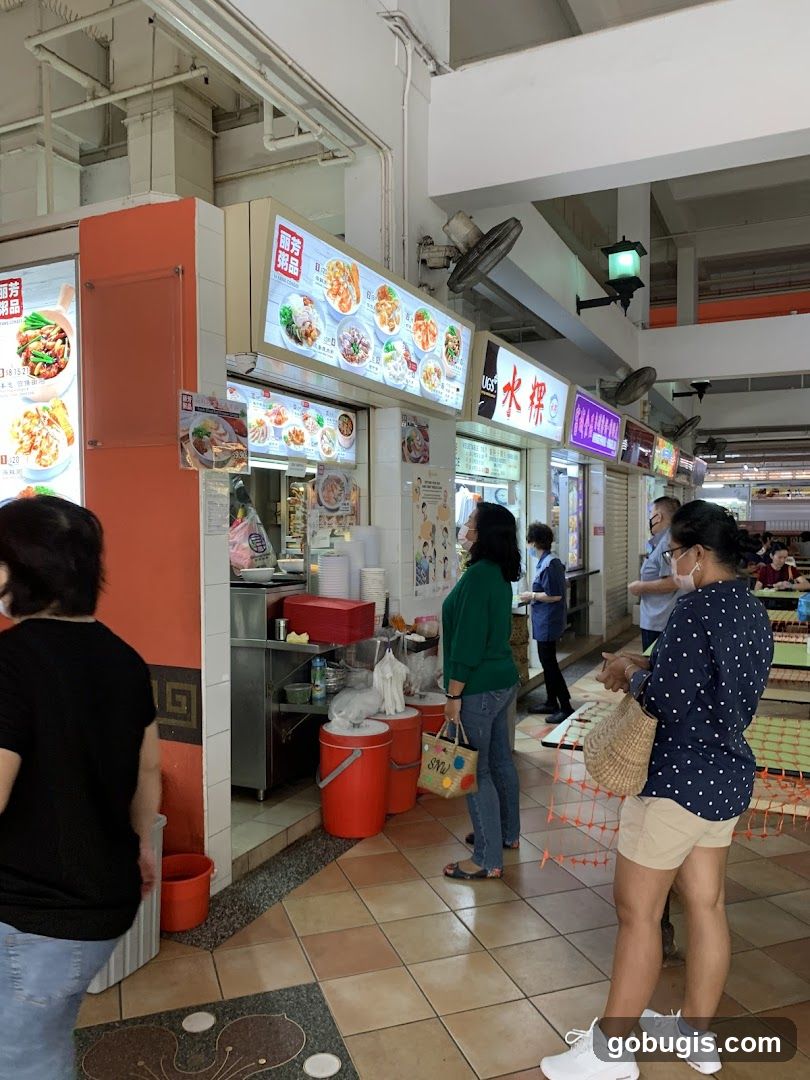 Food Stall with Menu Displays