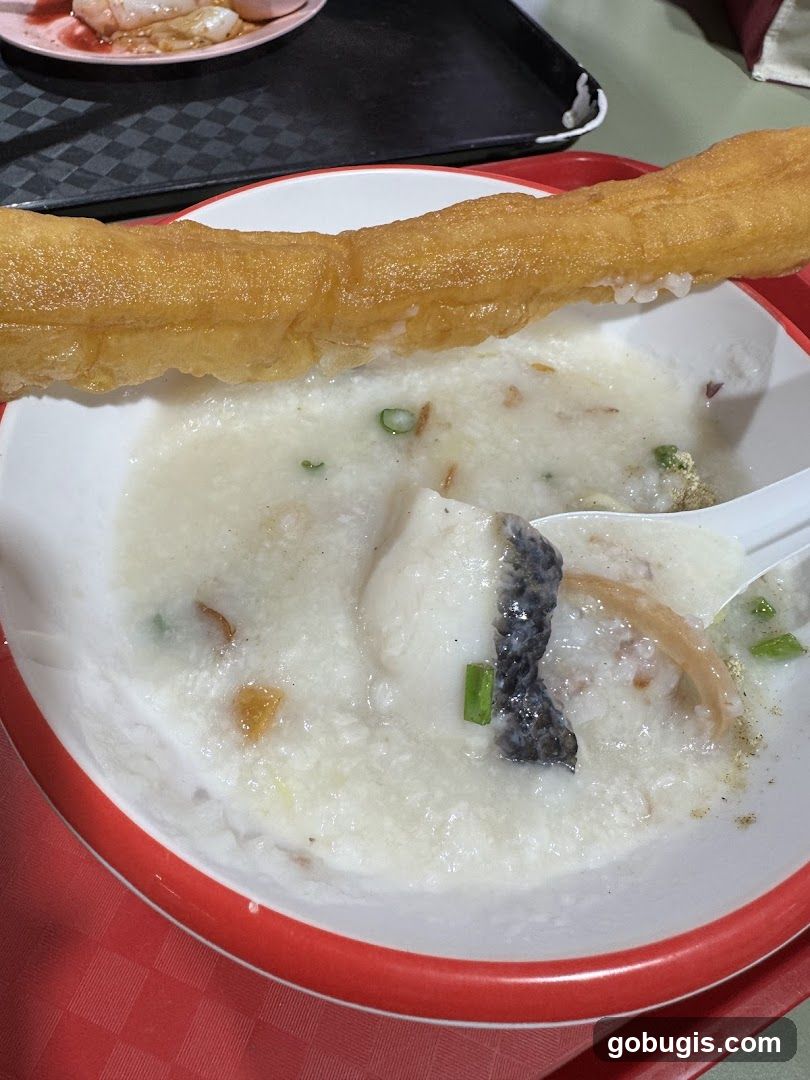 Fish Congee with You Tiao