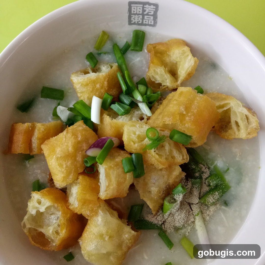 Congee with Fried Dough Sticks