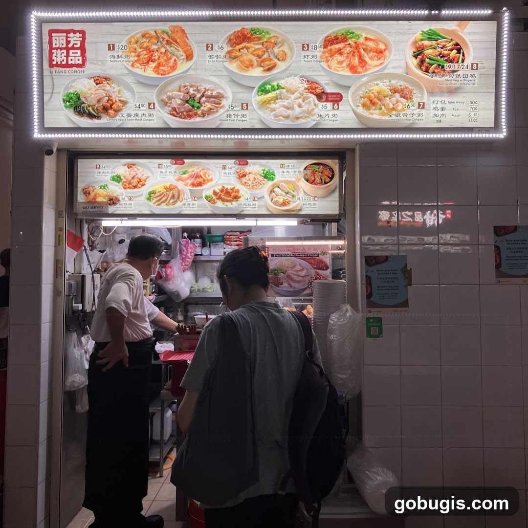 Li Fang Congee @ Bugis (Main Branch)
