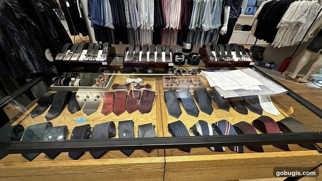 Men's Accessories Display