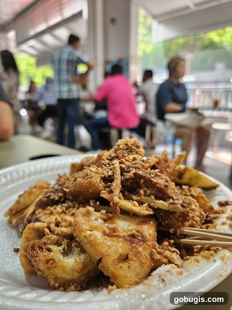Food Platter with Peanuts
