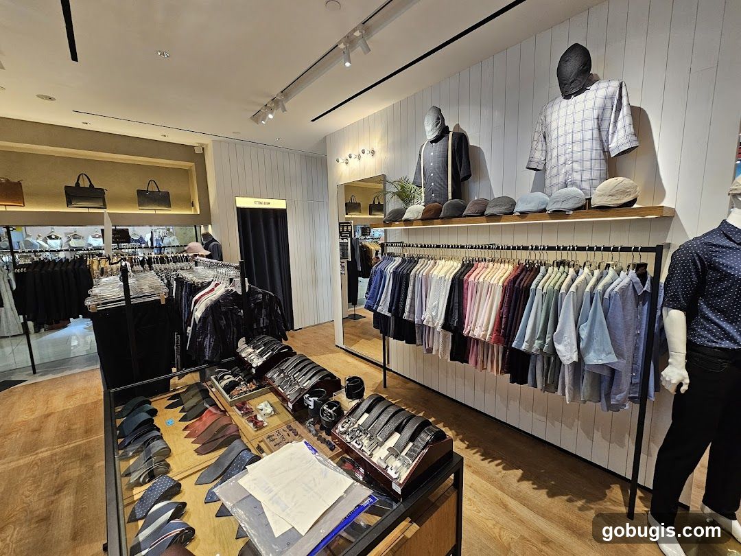Men's Clothing Store Interior