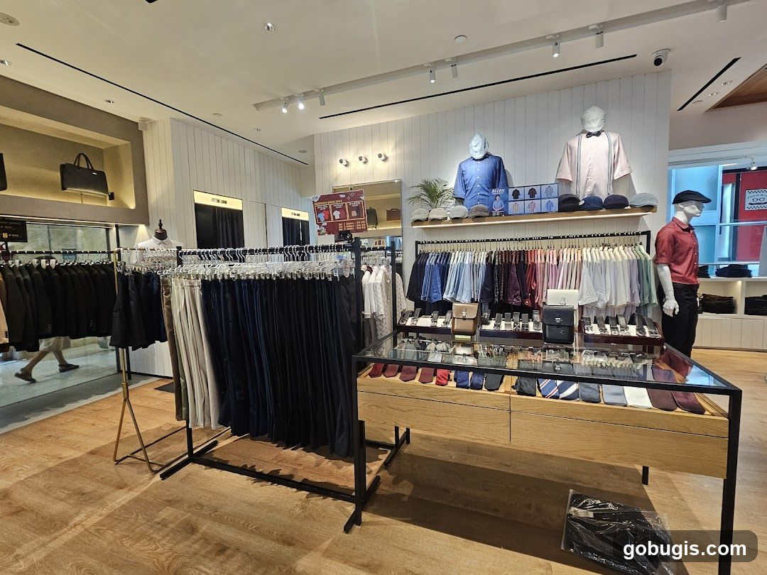 Men's Clothing Store Interior