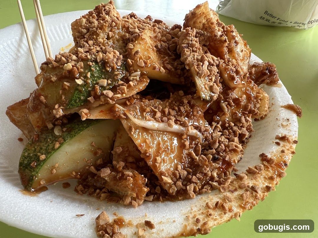 Rojak with Peanuts