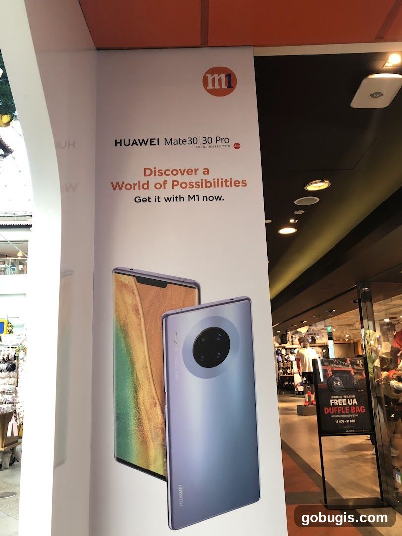 Huawei Mate 30 Pro Advertisement