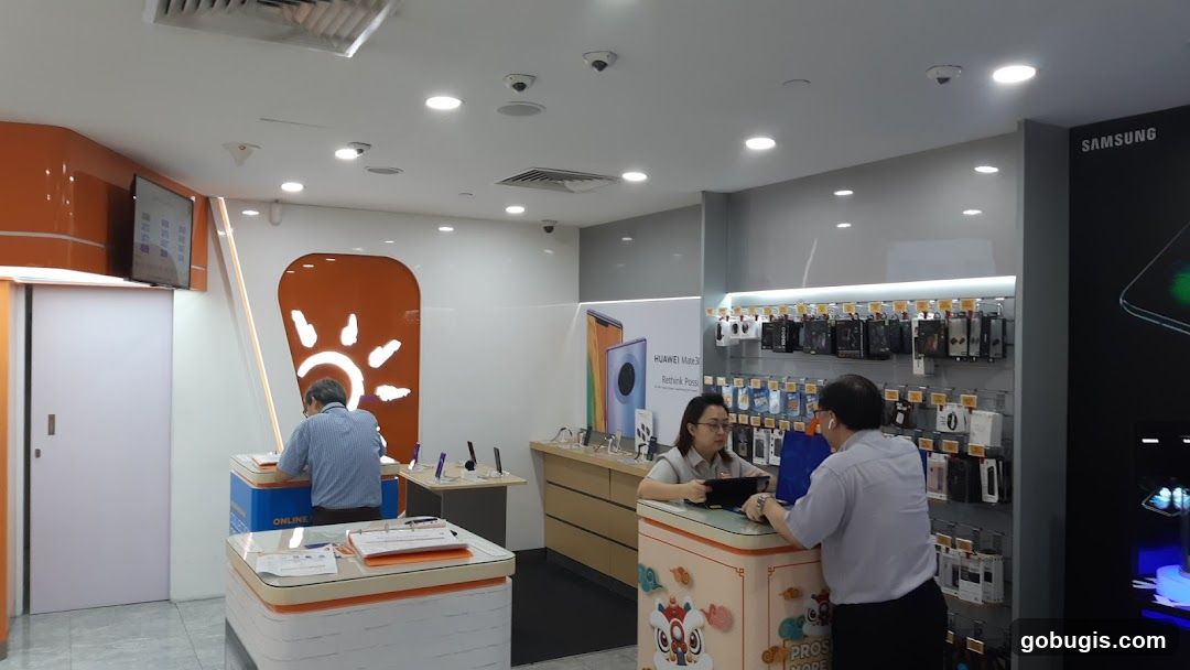 Electronics Store Interior