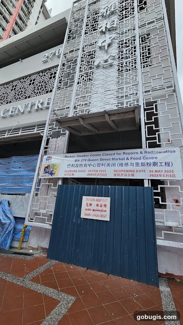 Market and Food Centre Closed for Repairs