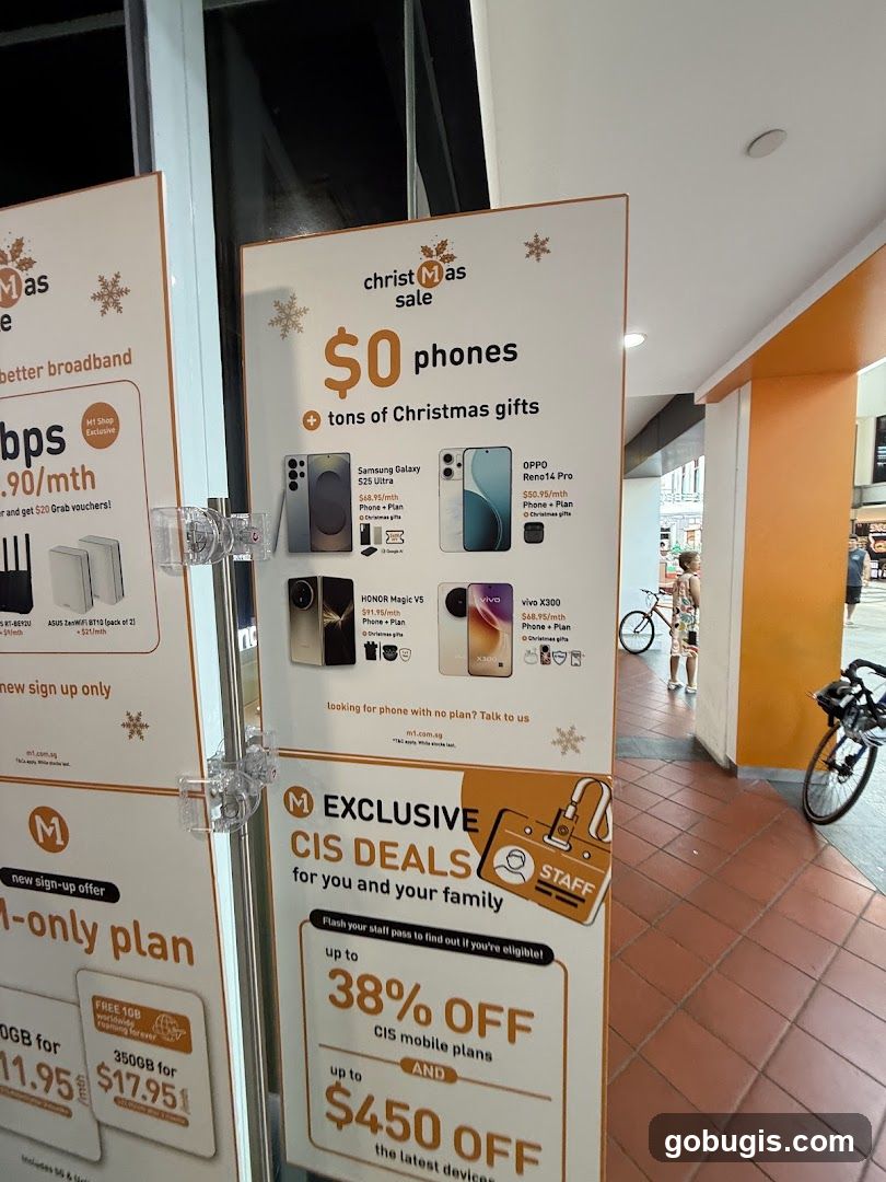 Christmas Sale on Phones and Mobile Plans
