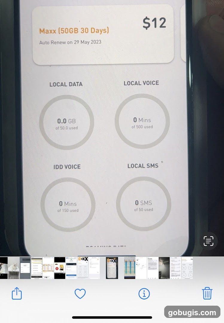 Mobile Plan Details