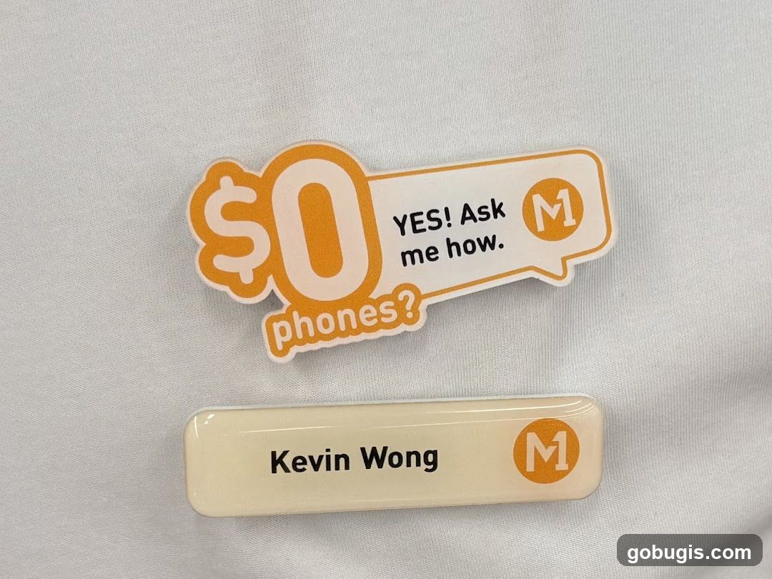 Promotional Badge and Name Tag