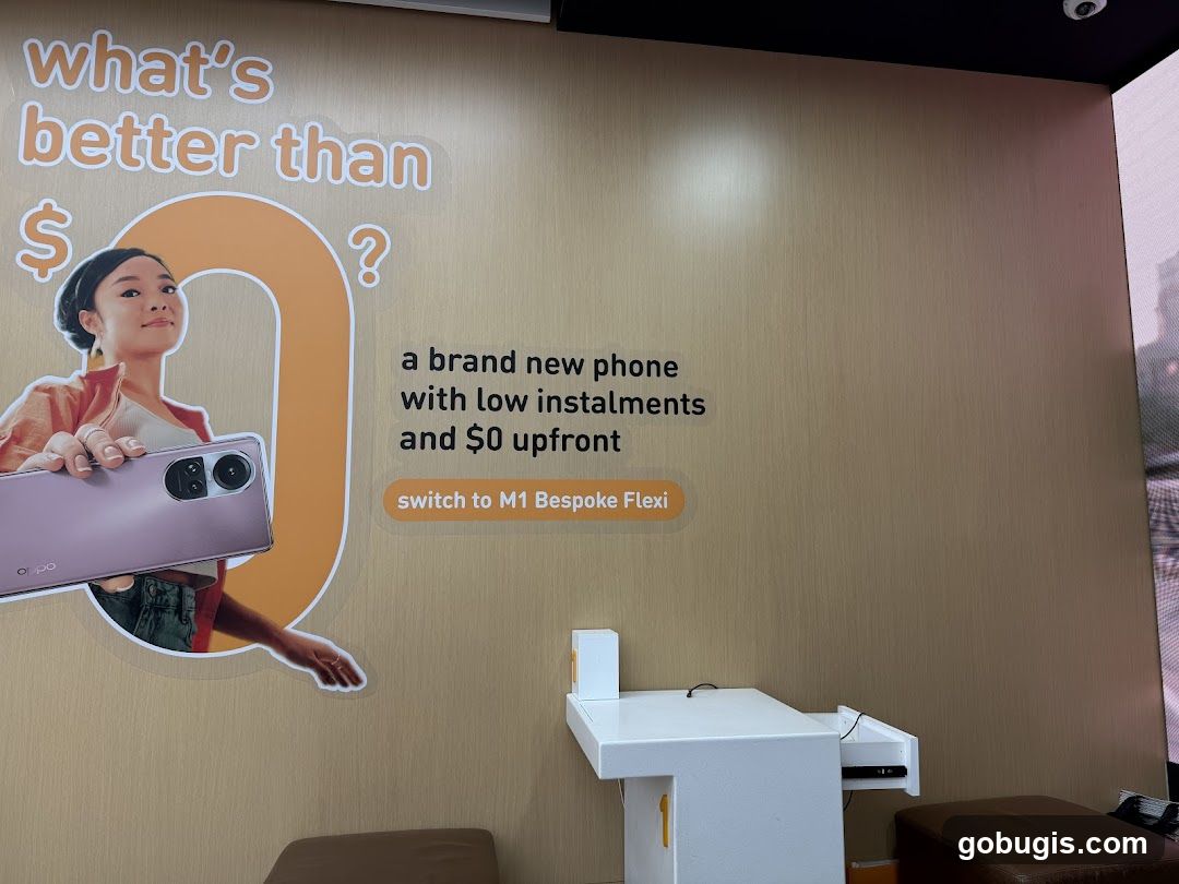 Advertisement for M1 Bespoke Flexi phone plan