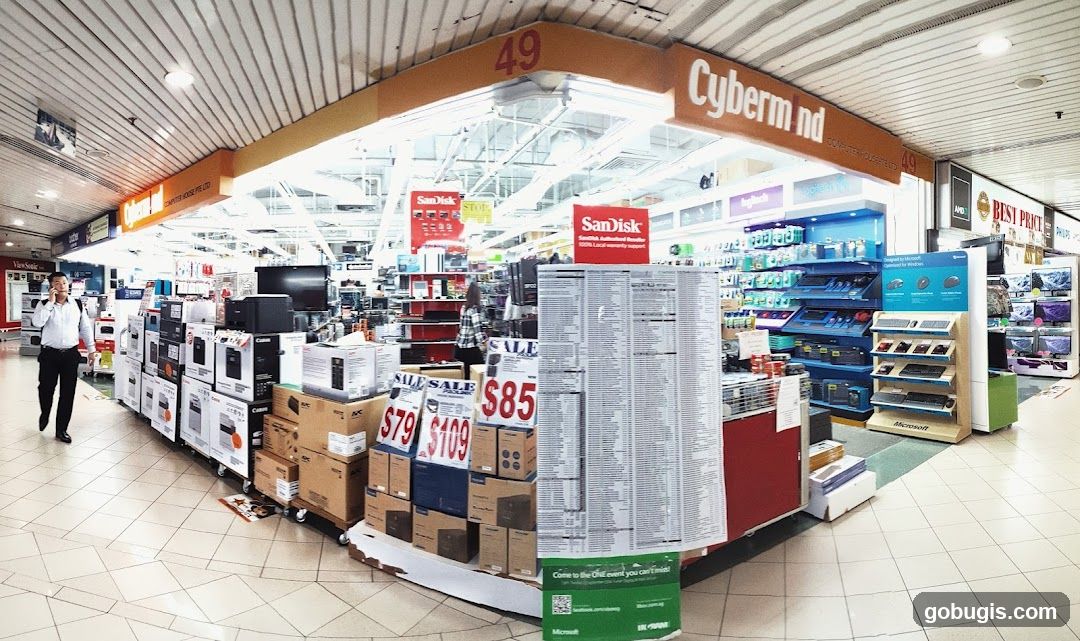 Computer Store Interior