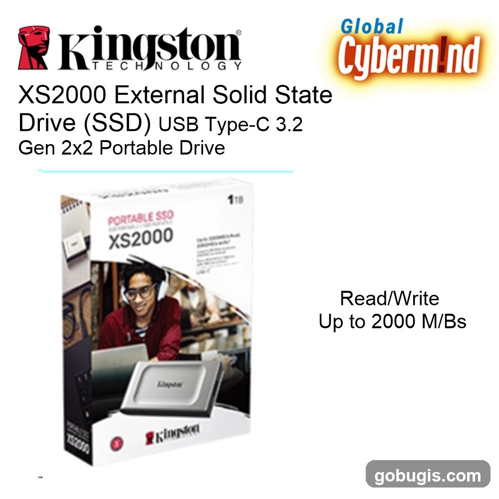 Kingston XS2000 External Solid State Drive