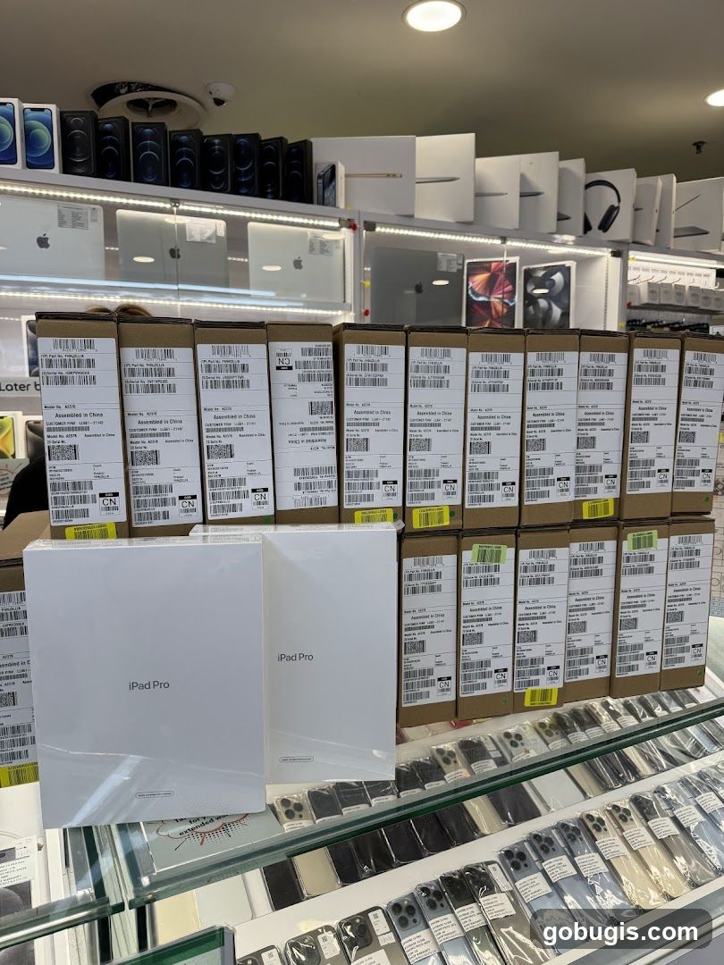 Electronics Store Display