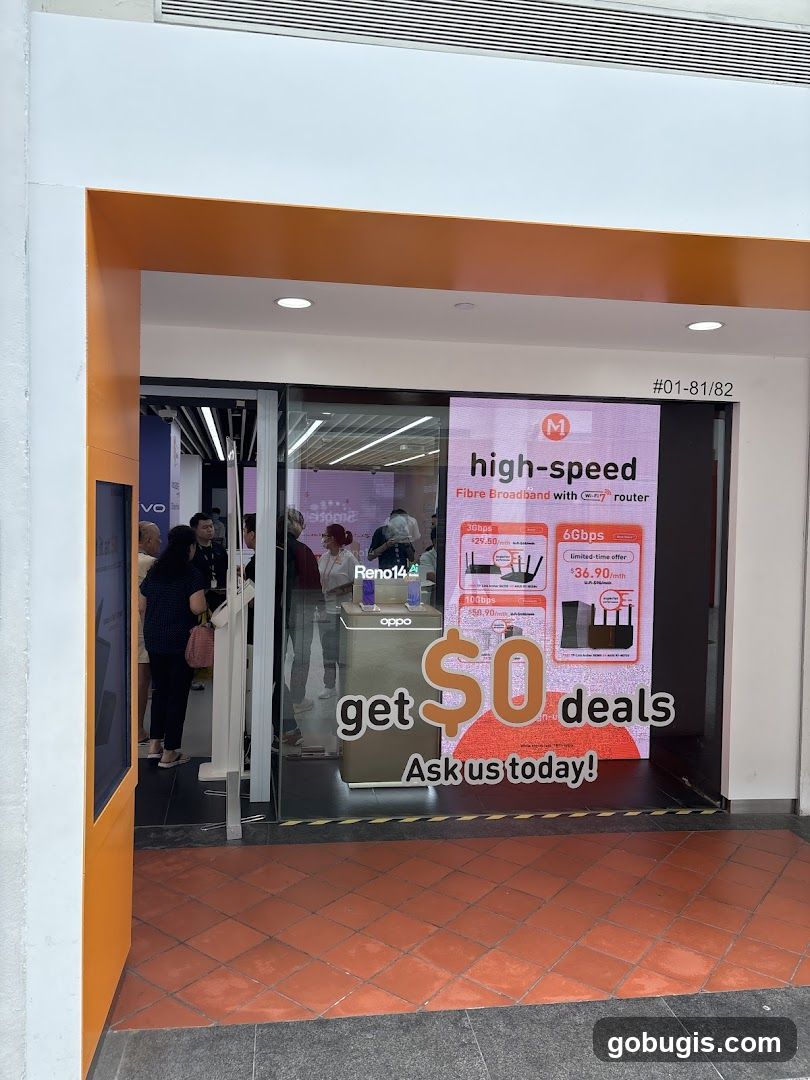 M Fibre Broadband Shop
