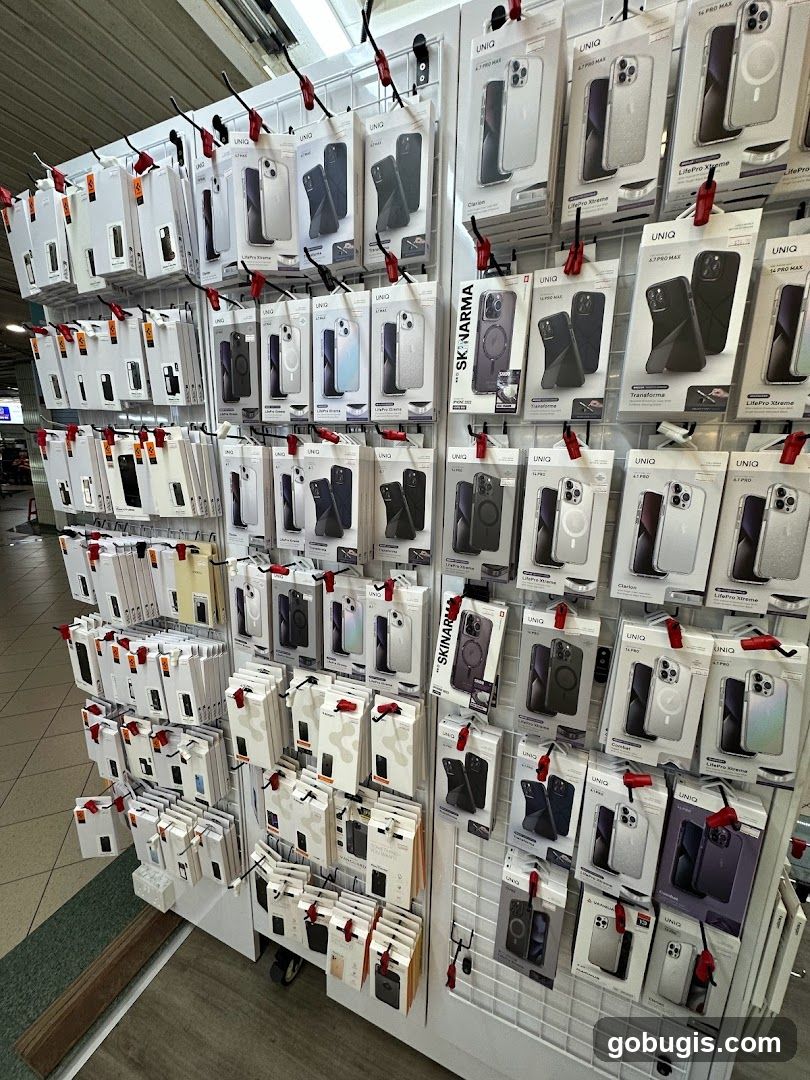 Phone Cases Display