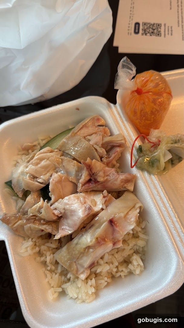 Hainanese Chicken Rice