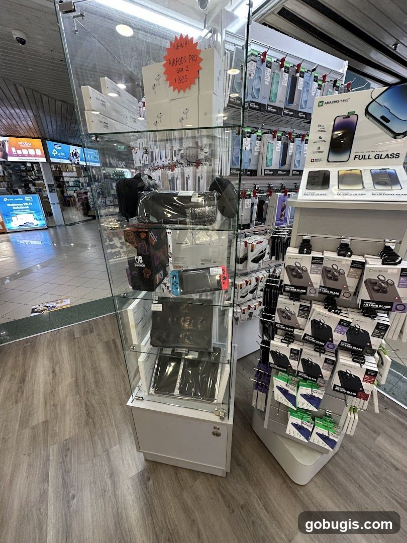Electronics Store Display