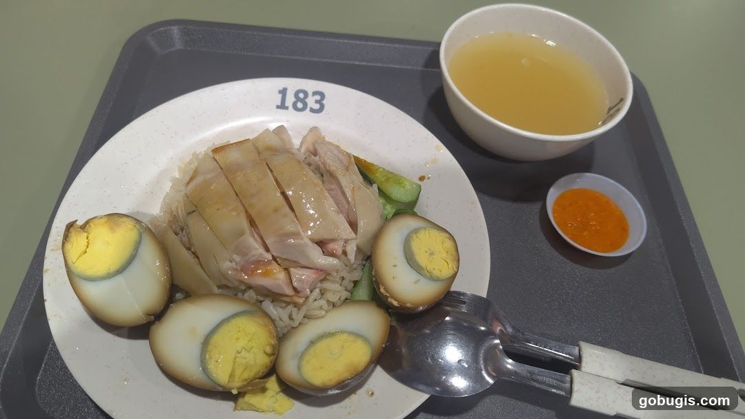 Hainanese Chicken Rice