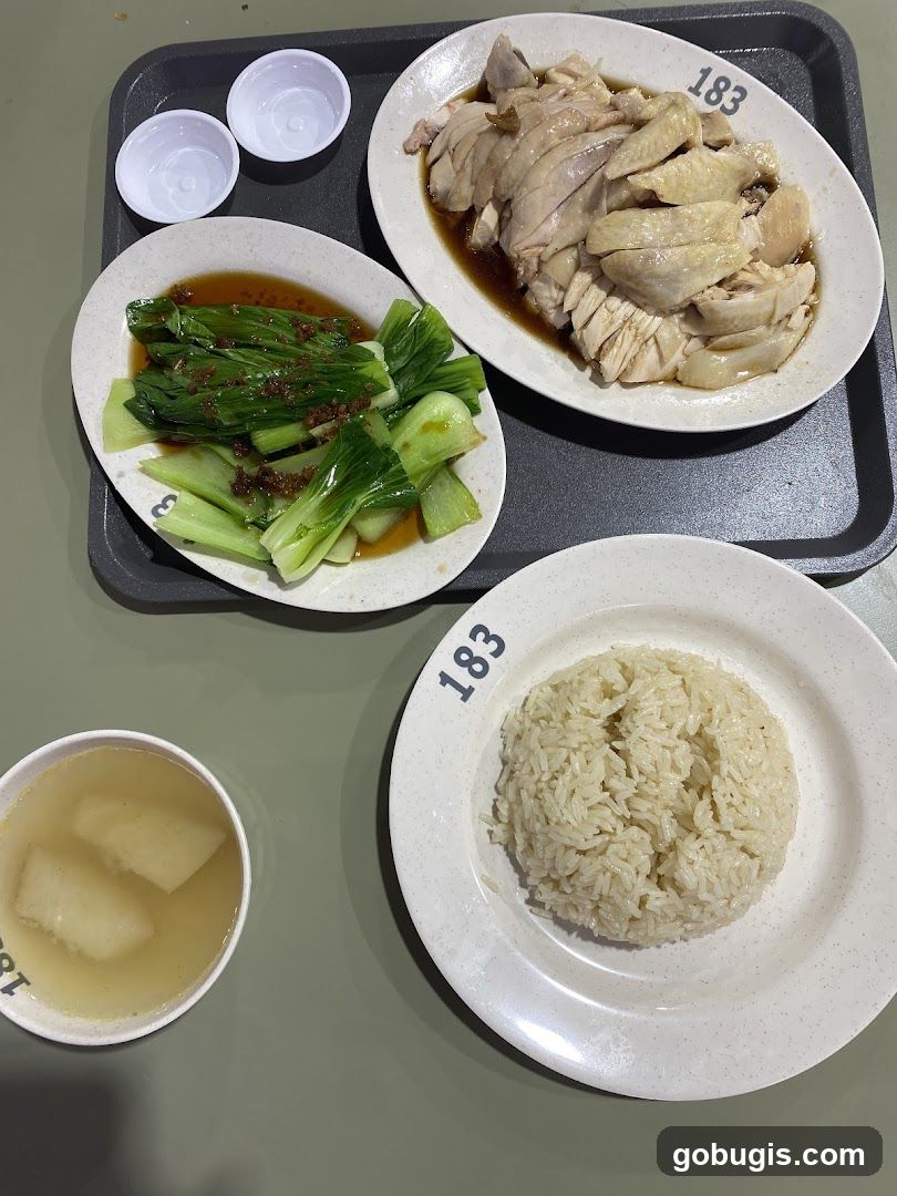 Hainanese Chicken Rice