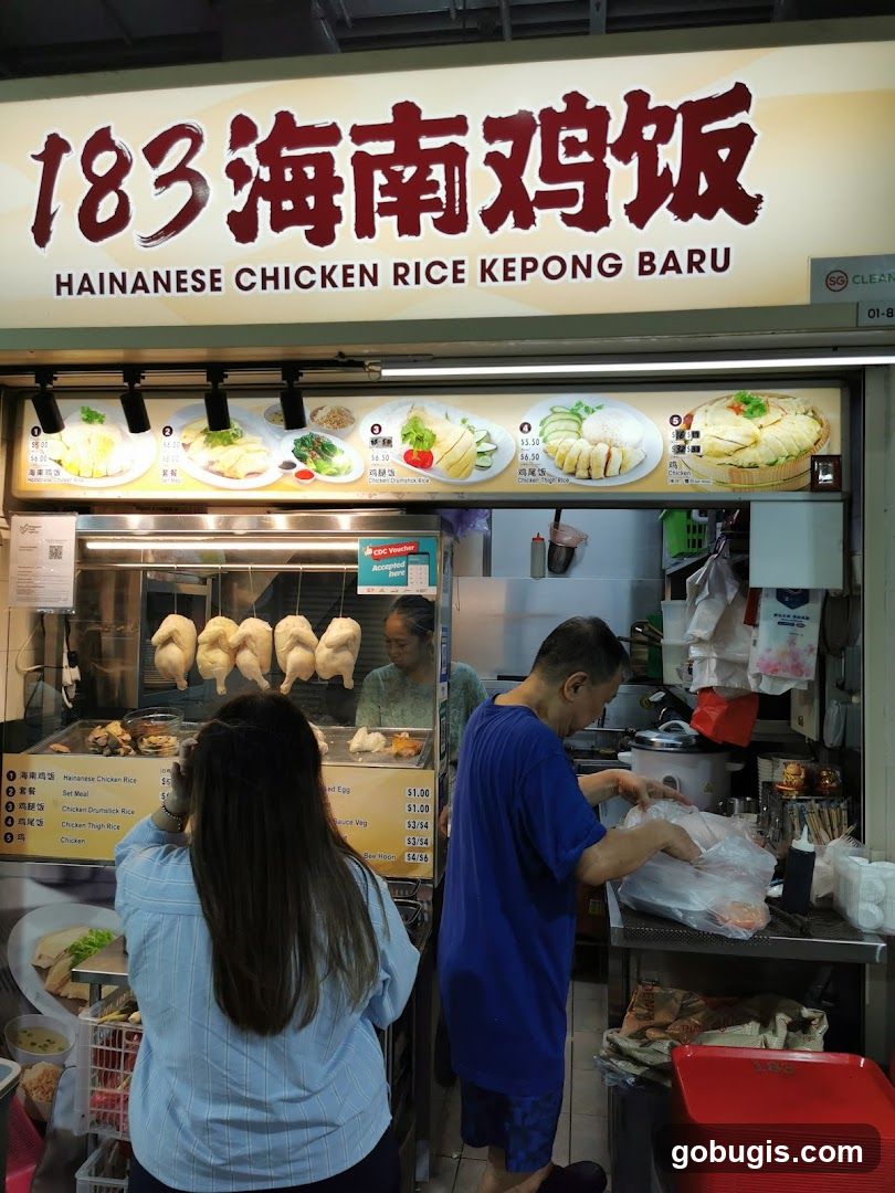 183 Hainanese Chicken Rice Kepong Baru (#01-83)