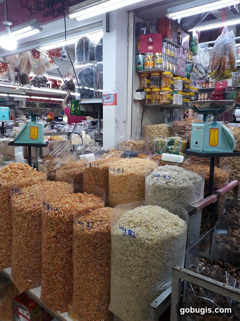 Dried Seafood Stall