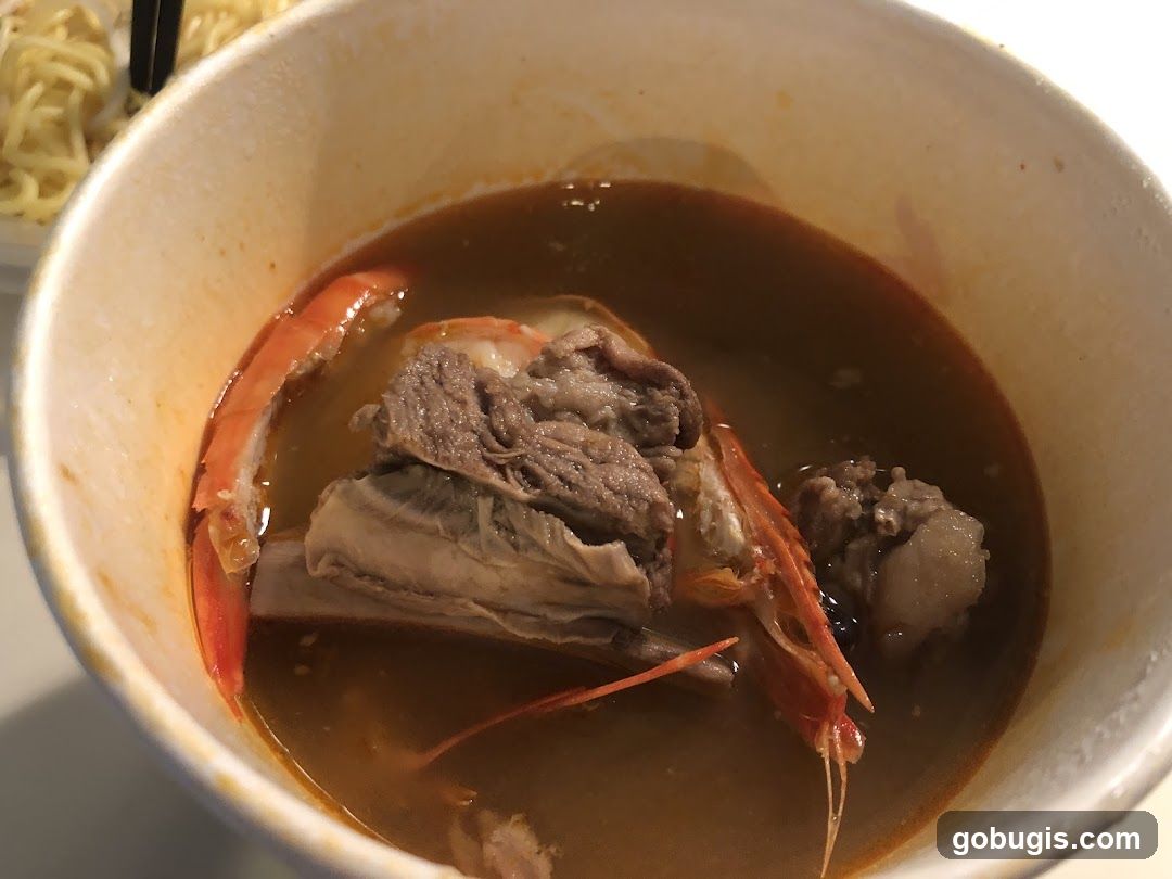 Seafood and Beef Soup