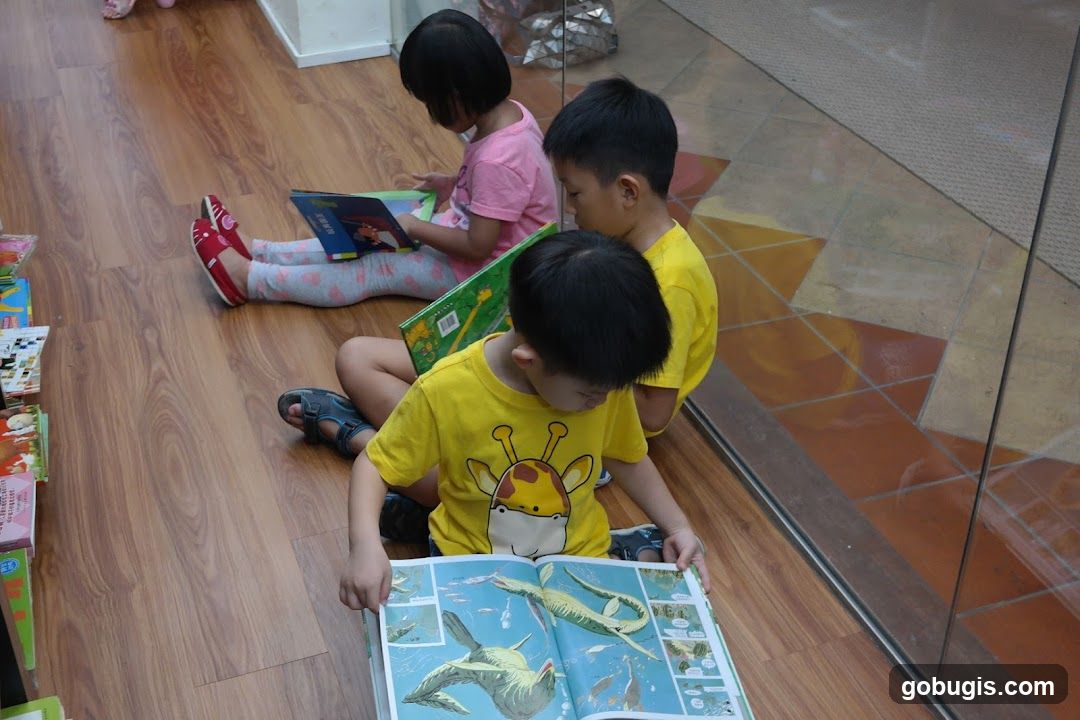 Children Reading Books