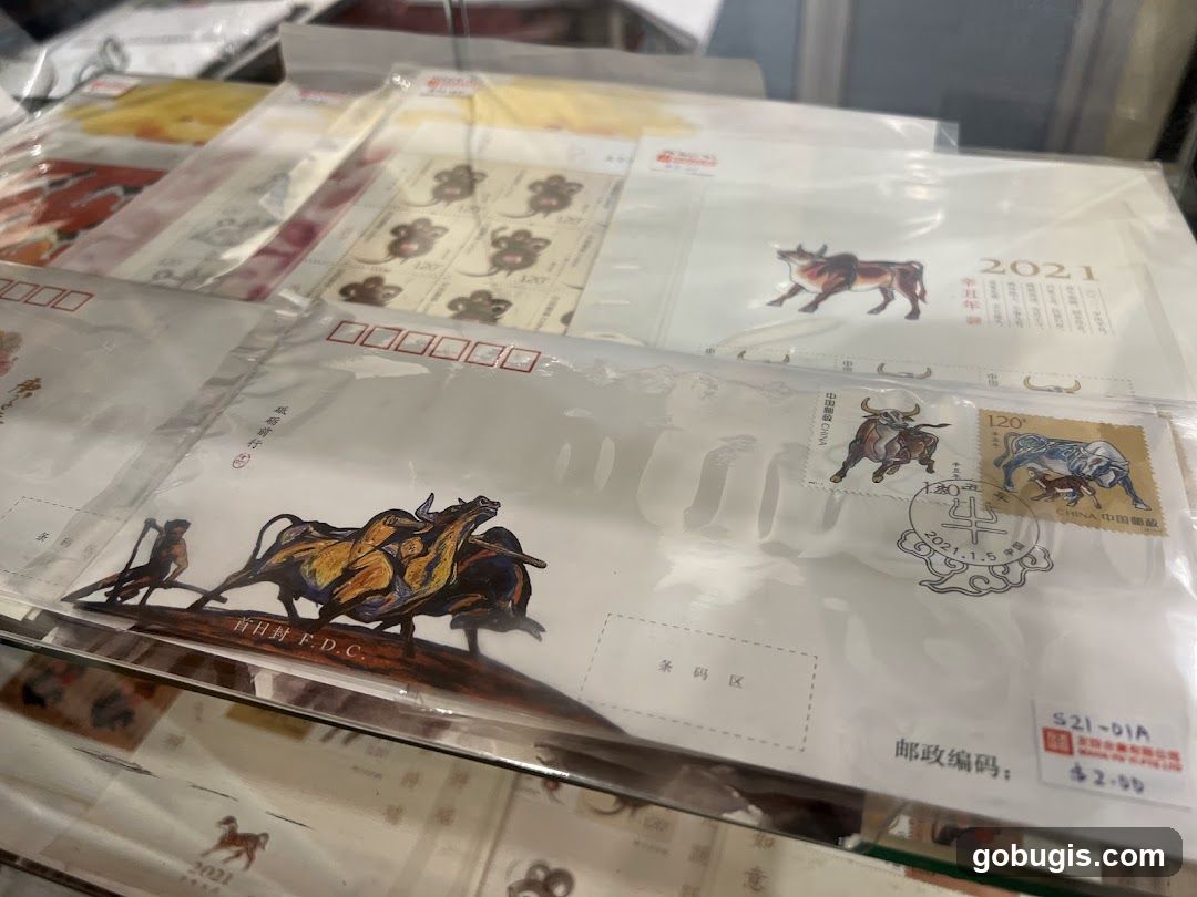 Year of the Ox Themed Envelopes