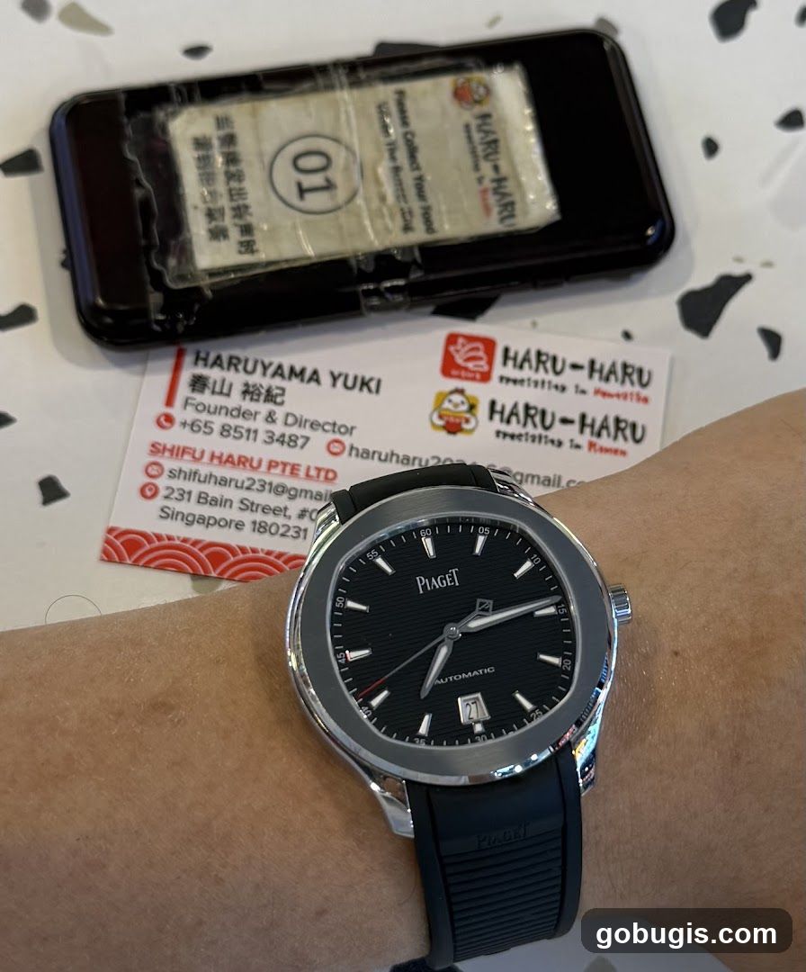 Business Card and Watch