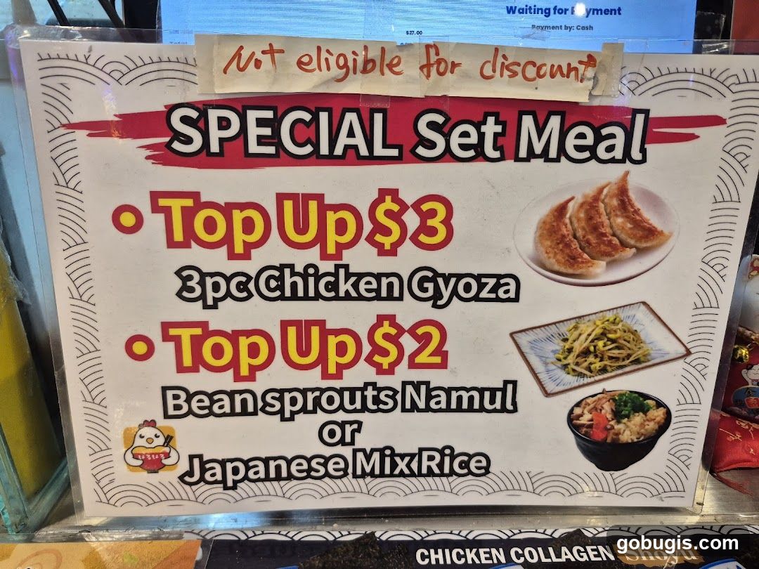 Special Set Meal Offer