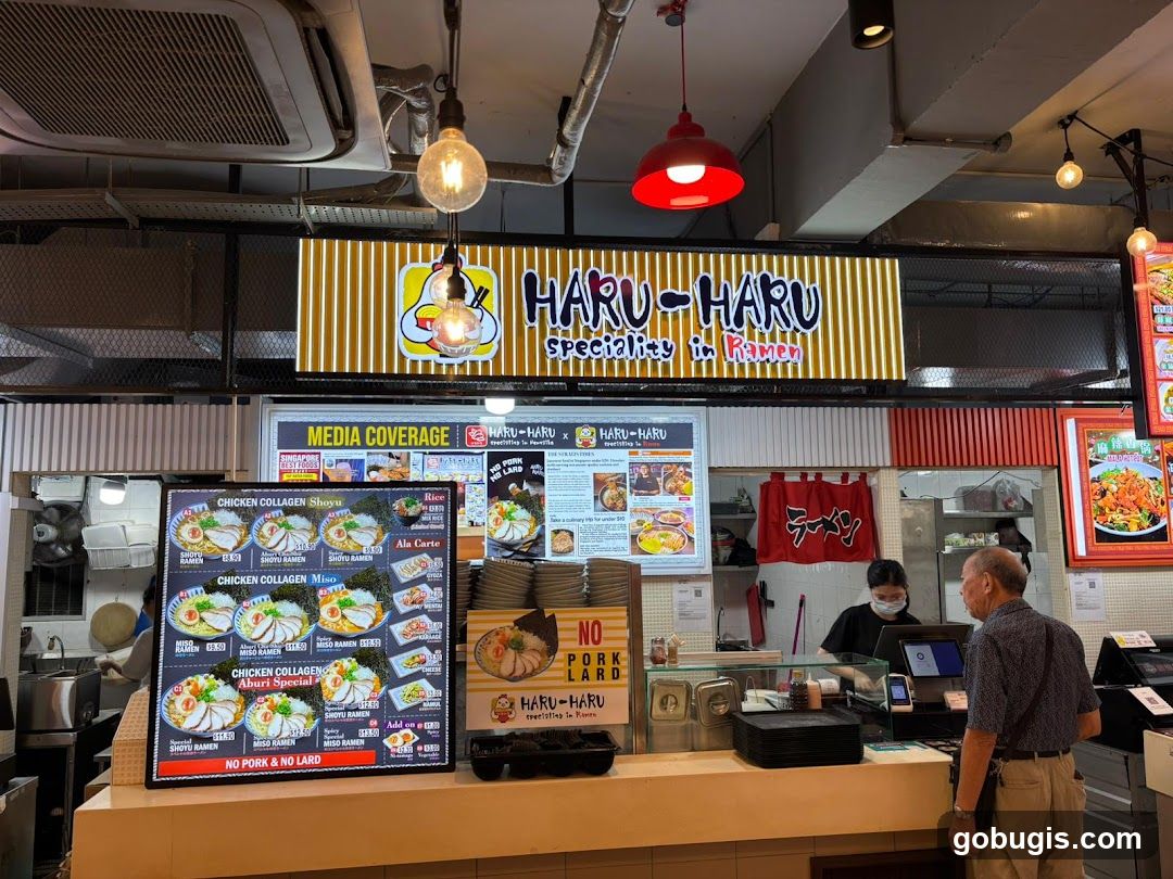 Ramen Restaurant Counter