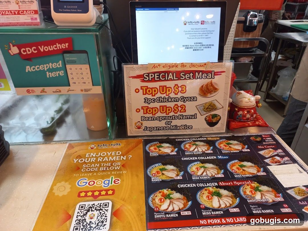 Ramen Restaurant Counter