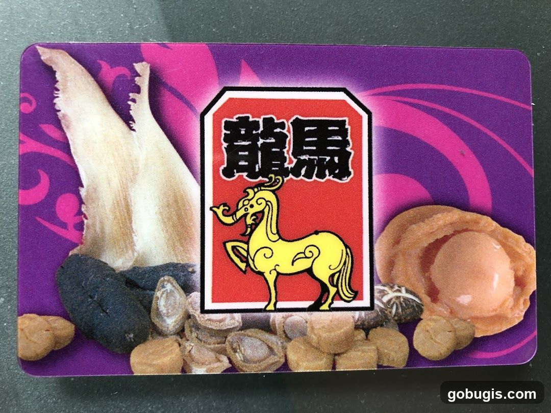 Dried Seafood and Abalone Card